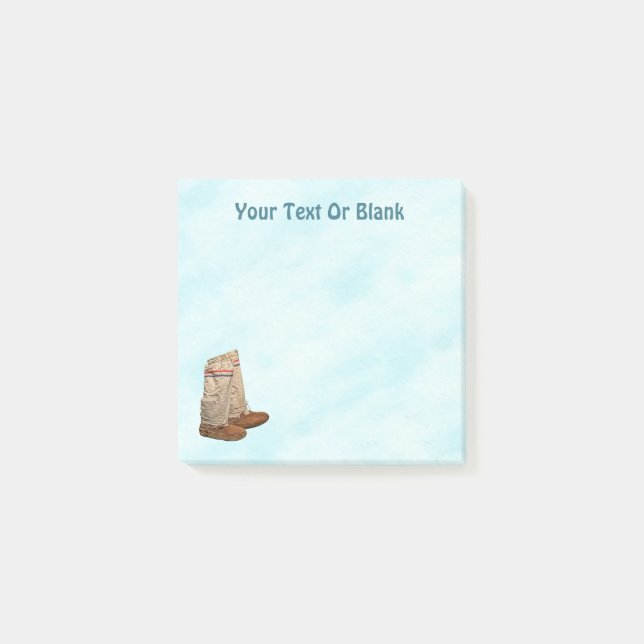 Intelligenz im Schnee Post-it Klebezettel (Vorderseite)