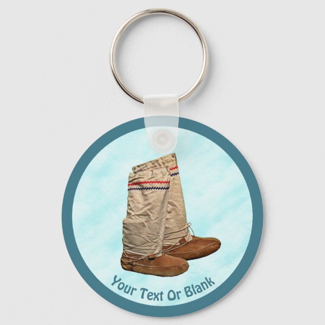 Intelligenz im Schnee Schlüsselanhänger (Vorderseite)