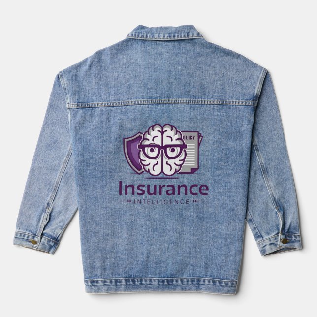 Intelligenzgedächtnis Jeansjacke (Rückseite)