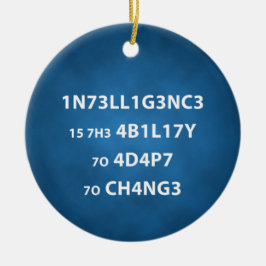 Intelligenzkostenkreislauf Keramik Ornament