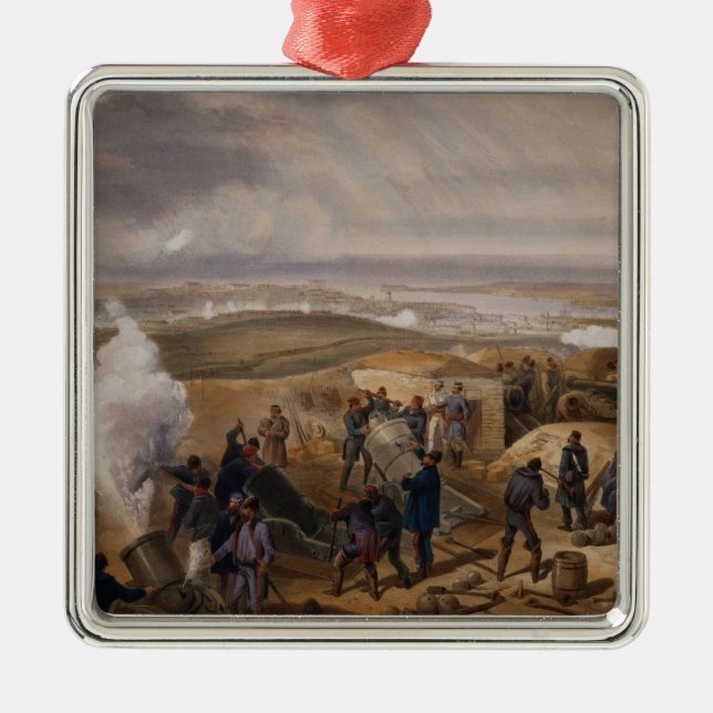 Intendantur-Schwierigkeiten, Platte von 'Seat von Silbernes Ornament (Vorne)