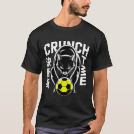Intense Cat Soccer - Gift for Athletes T-Shirt