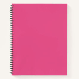 Intense Pink SpiralNotebook Notizbuch