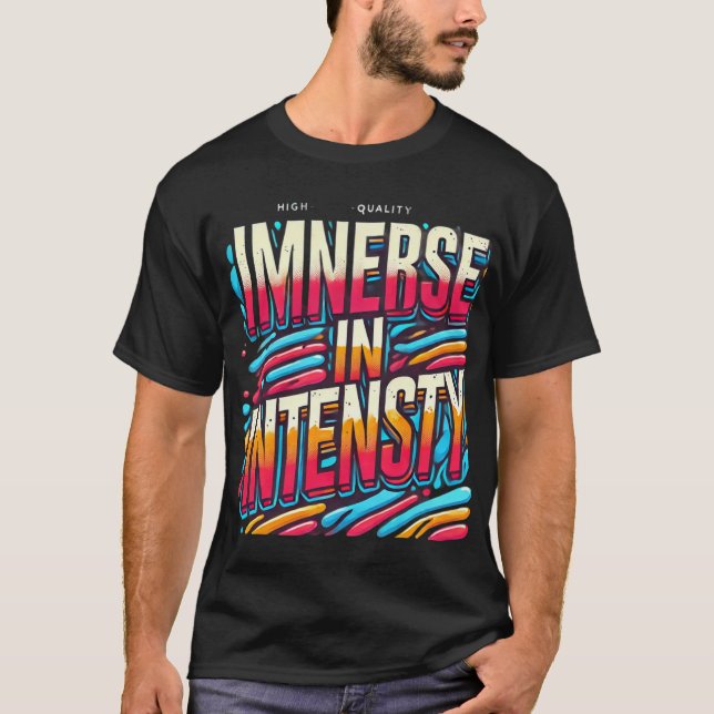 Intensitätsabfall ( Designed T - Shirt ) (Vorderseite)