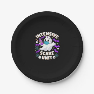 Intensiv-Kindergarten Nurse Halloween ICU Nurse Es Pappteller