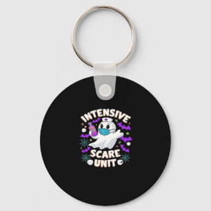 Intensiv-Kindergarten Nurse Halloween ICU Nurse Es Schlüsselanhänger