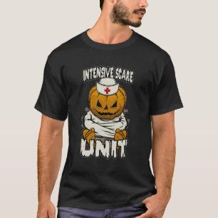 Intensiv-Pflegeeinheit Icu Nurse Crazy Halloween P T-Shirt