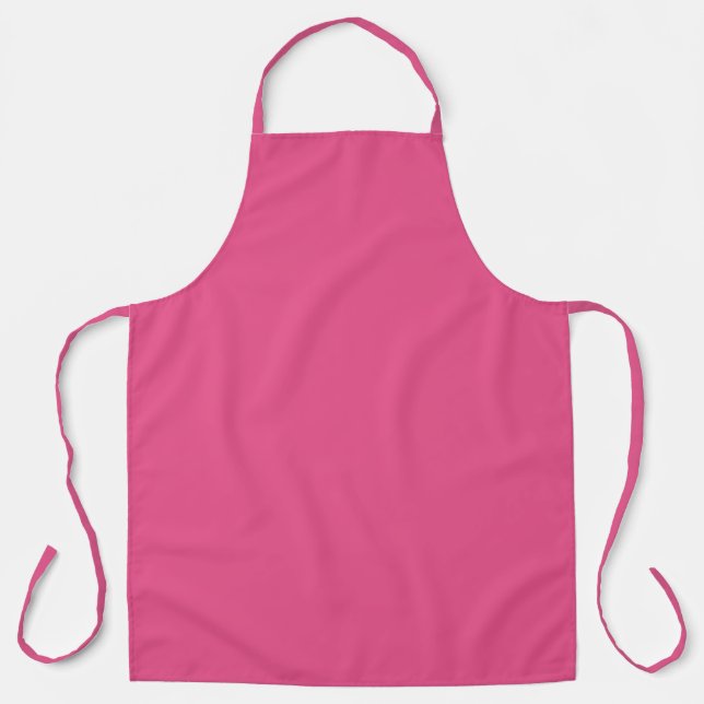 Intensive Pink Schürze (Vorderseite)