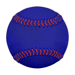 Intensiver blauer Aquarell-Wäsche-Baseball Baseball