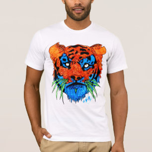 Intensiver Farbtiger T-Shirt