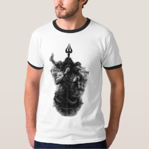 Intensiver Lord Shiva Trishul Om Namah Shivaya Kun T-Shirt