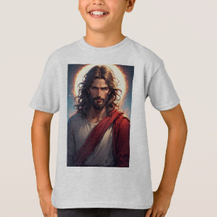Intensives Jesus Christus Christliches Kind T-Shir T-Shirt