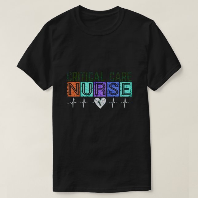 Intensivkrankenschwester T-Shirt (Design vorne)