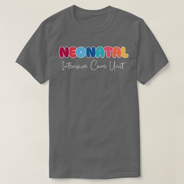 Intensivstation für neonatale Pflegekräfte NICU Kr T-Shirt (Design vorne)