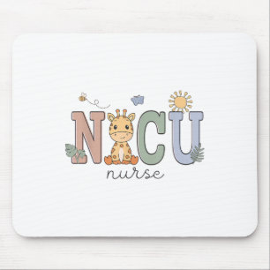 Intensivstation für Neugeborene Nicu Nurse Giraffe Mousepad