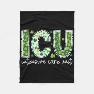 Intensivstation Icu Krankenschwester St Patricks T Fleecedecke