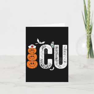 Intensivstation Krankenpflege Halloween Kritiker Karte