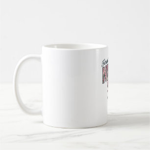 Intensivstation Krankenschwester Florale Schleife  Kaffeetasse