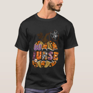 Intensivstation Krankenschwester Leopard Halloween T-Shirt