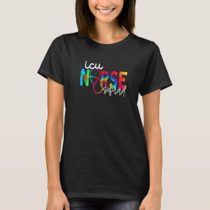 Intensivstation Krankenschwester Team Wasserfarbe  T-Shirt