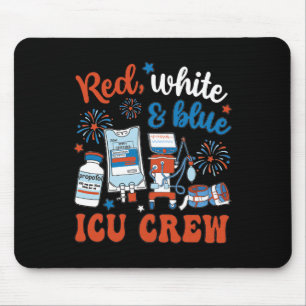Intensivstation Pfleger 4. Juli Unabhängigkeitstag Mousepad