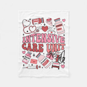 Intensivstation-Schwester Valentinstag Intensivsta Fleecedecke