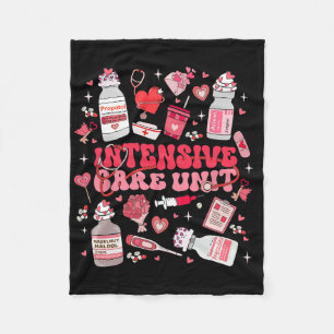 Intensivstation Valentinstag Für Krankenschwester Fleecedecke