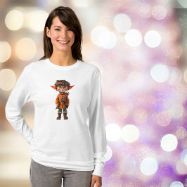 Intent Boy Weihnachten Elf Frauen T-Shirt