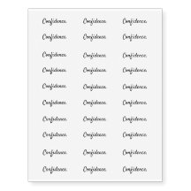 Intention "Confidence Script"