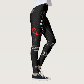 Inter Miami LAKED Schwarze Farbe Emblem Leggings