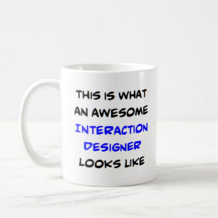 Interaktionsdesigner, phantastisch kaffeetasse