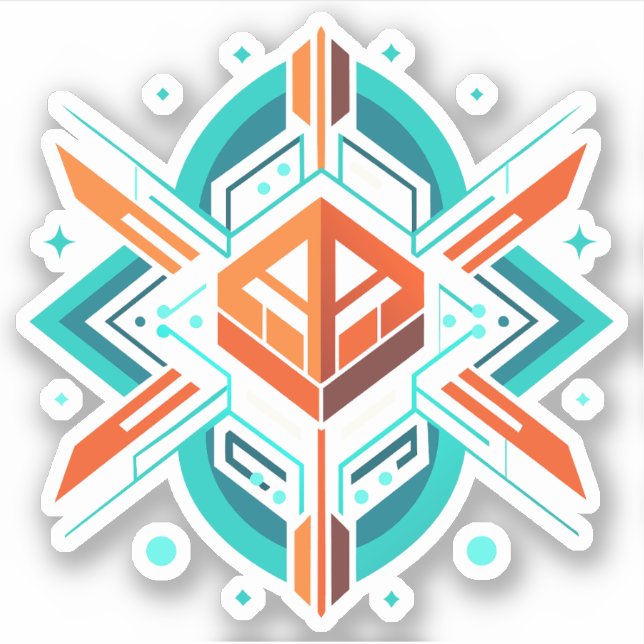 Interaktive Stickererfahrung Aufkleber (Vorderseite)