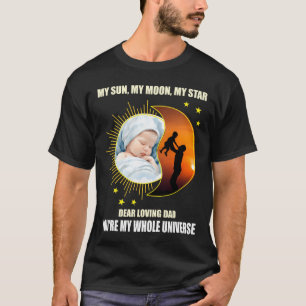 Interaktiver QR-Code benutzerdefiniertes Foto Vate T-Shirt