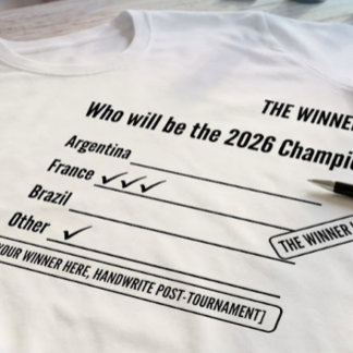 Interaktives 2026 Sports Champion Tee
