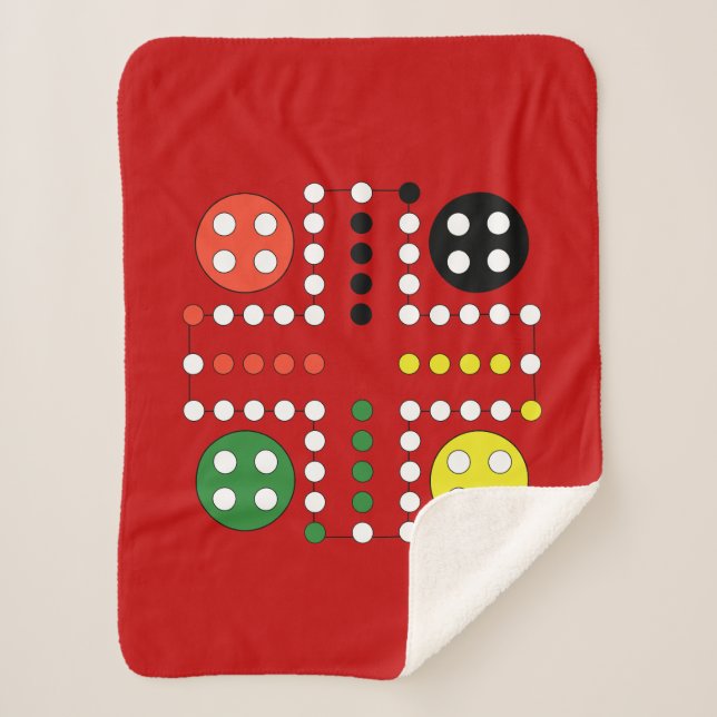 Interaktives Sherpa Blanket Oh Pardon Board Game Sherpadecke (Vorderseite)