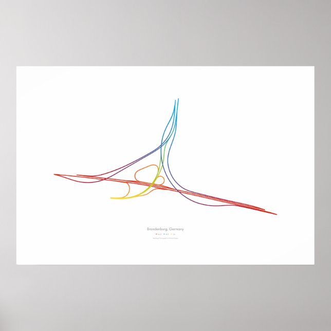Interchange Choreografie: Brandenburg, Deutschland Poster (Vorne)