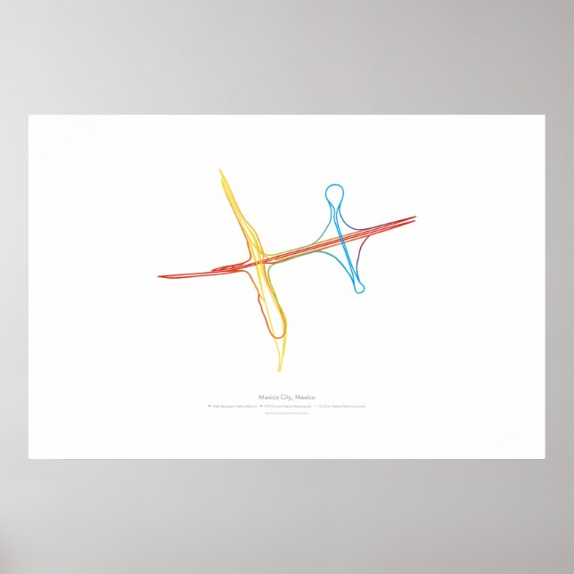 Interchange Choreografie: Mexiko-Stadt, Mexiko Poster (Vorne)