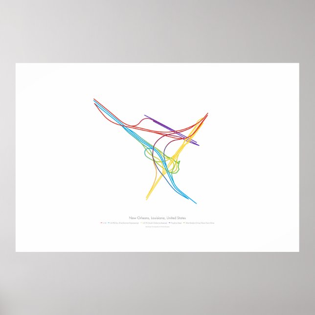 Interchange Choreografie: New Orleans, LA, USA Poster (Vorne)