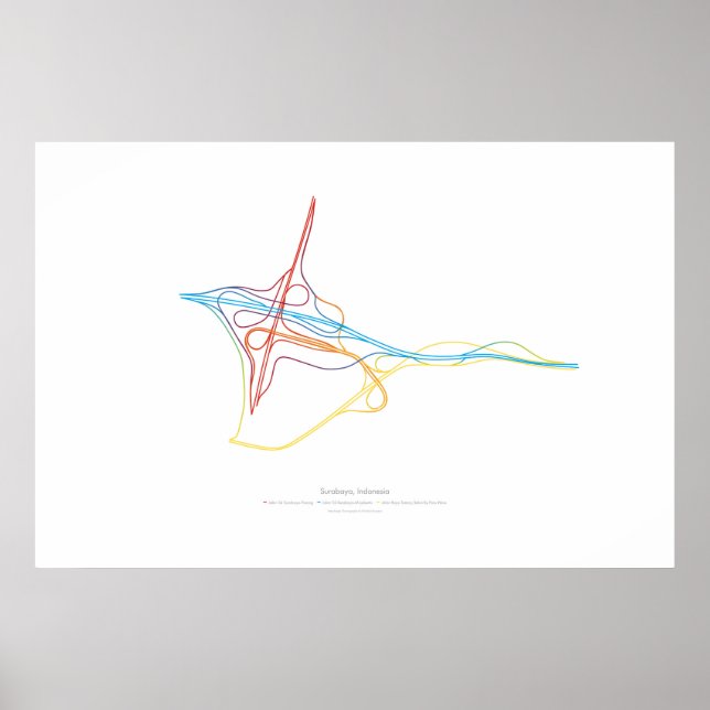 Interchange Choreografie: Surabaya, Indonesien Poster (Vorne)