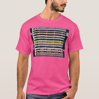 Intercity 125 HST Geburtstagskarte T-Shirt