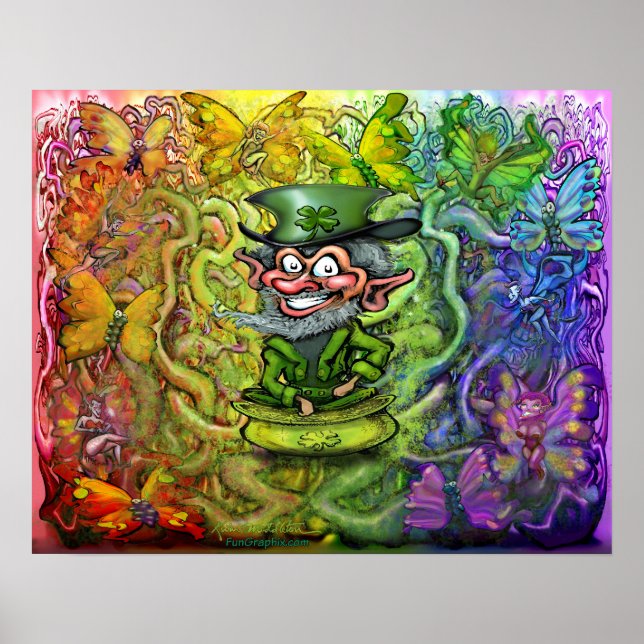 Interconnection St. Patrick's Rainbow Magic Poster (Vorne)