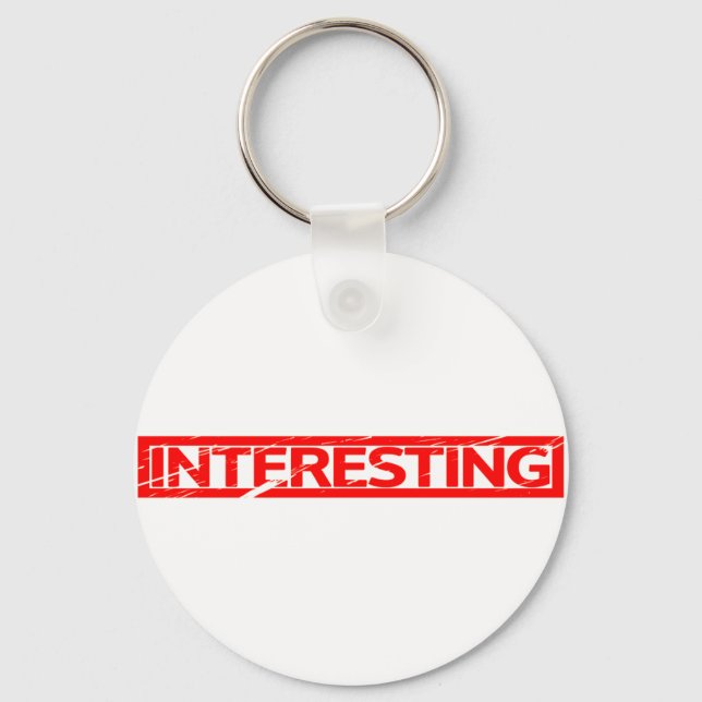 Interessante Briefmarke Schlüsselanhänger (Vorderseite)