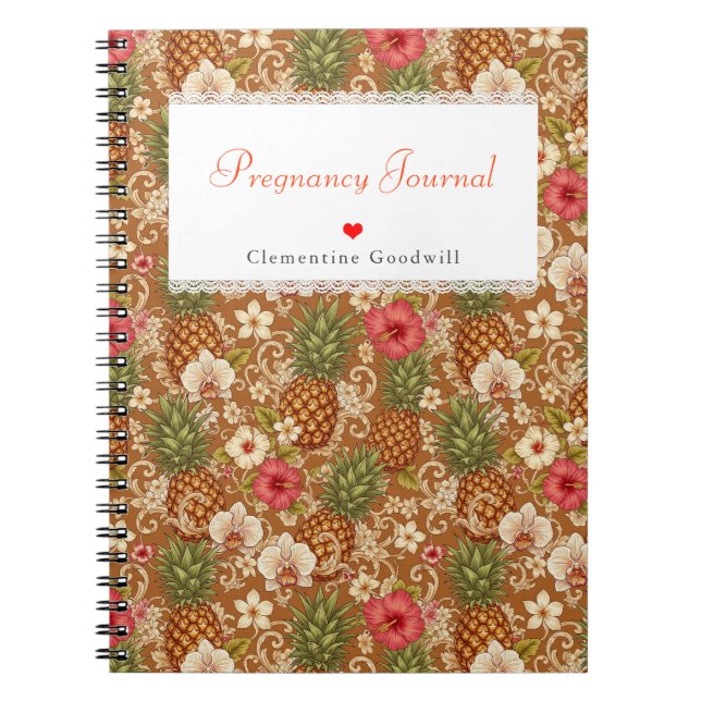 Interessante Mutter Geschenke Schwangerschaft Plan Notizblock (Vorderseite)