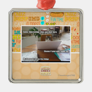 Interessante Standorte Ornament Aus Metall