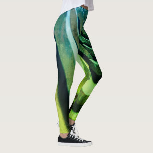 Interessantes Foto, Dachziegel mit Perspektive Leggings