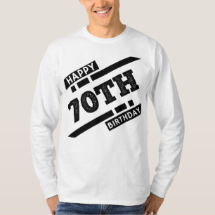 Interessantes glückliches Typografie-Design aus de T-Shirt