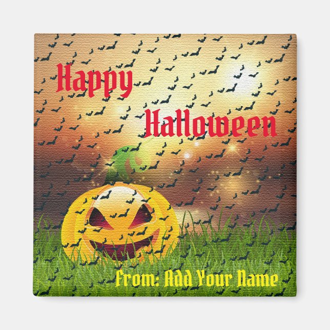 Interessantes Halloween-Geschenk Magnet (Vorne)
