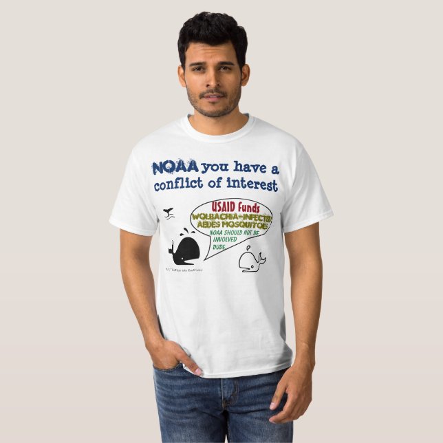 Interessenkonflikt NOAAS durch RoseWrites T-Shirt (Vorne ganz)