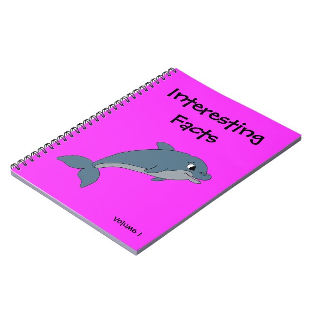 Interesting Facts Notebook Notizblock (Linke Seite)