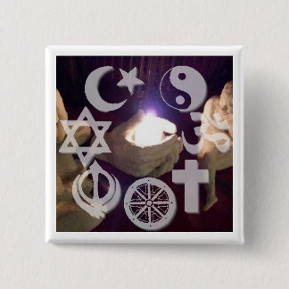 Interfaith button with light